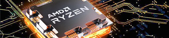 ORDINATEURS DE L'EXTRÊME AM5 AMD® RYZEN