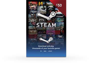 Steam gift card